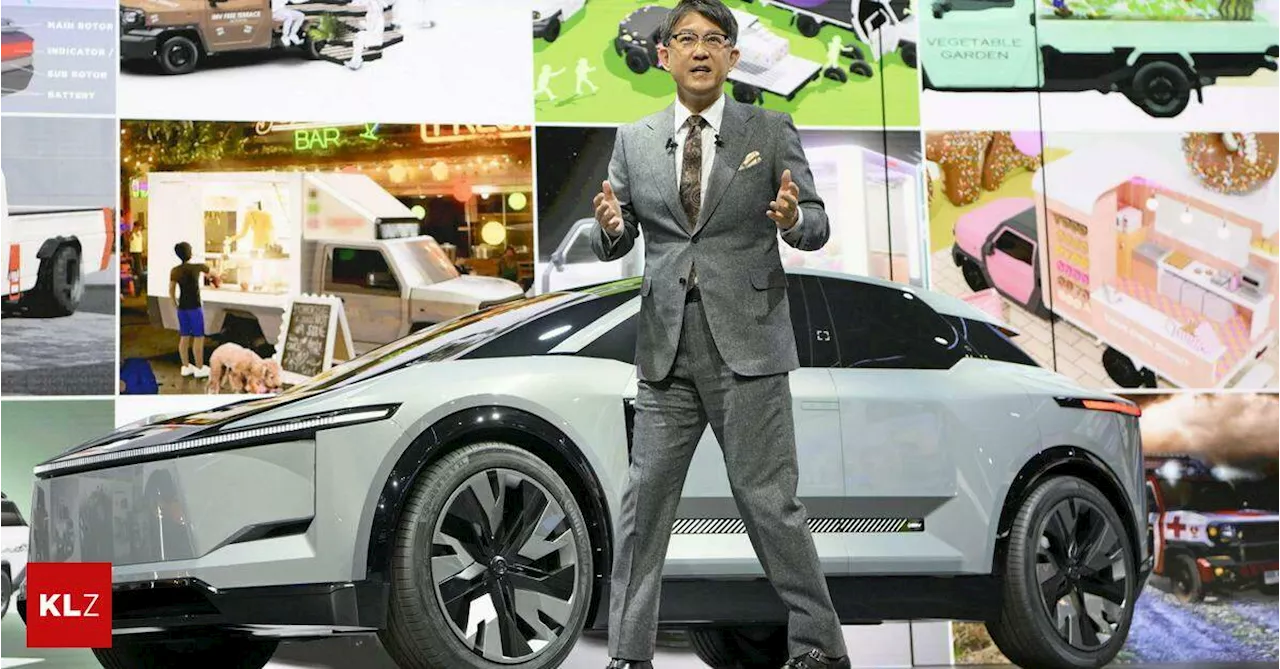 Japan Mobility Show:Wie sich Japans Autoindustrie neu erfindet