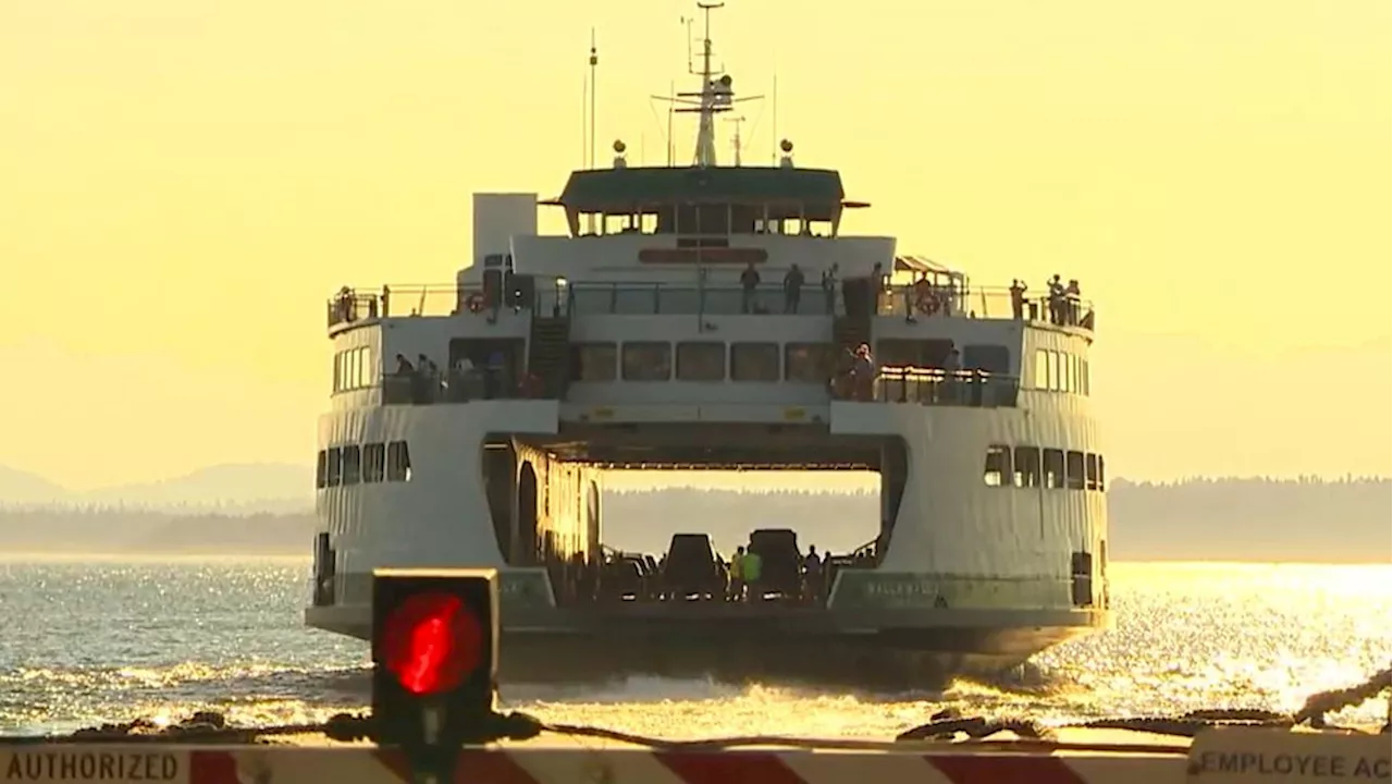 Another Washington ferry taken out of service for repairs