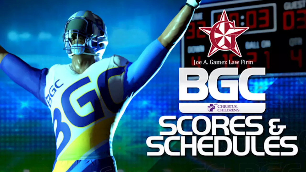 BGC Scores and Schedule: Week 11, 2023