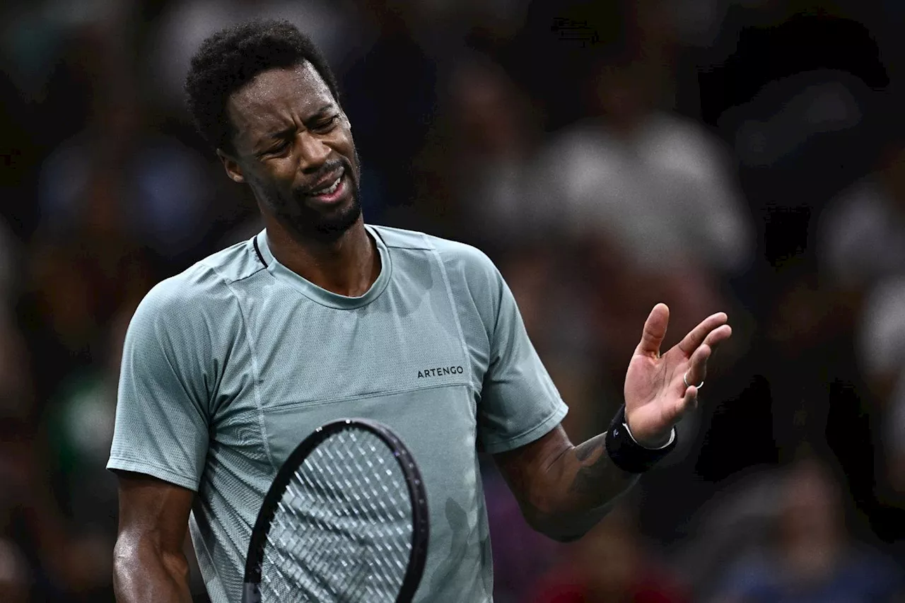 Tennis: Monfils battu au 1er tour du Masters 1000 de Paris malgré une balle de match