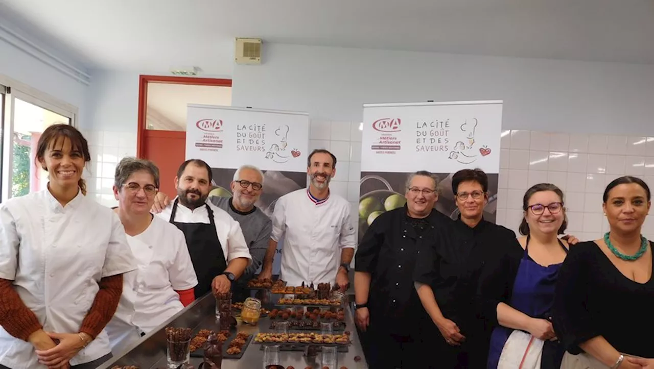 Formation en chocolaterie dispensée par Xavier Berger, Meilleur ouvrier de France 2023