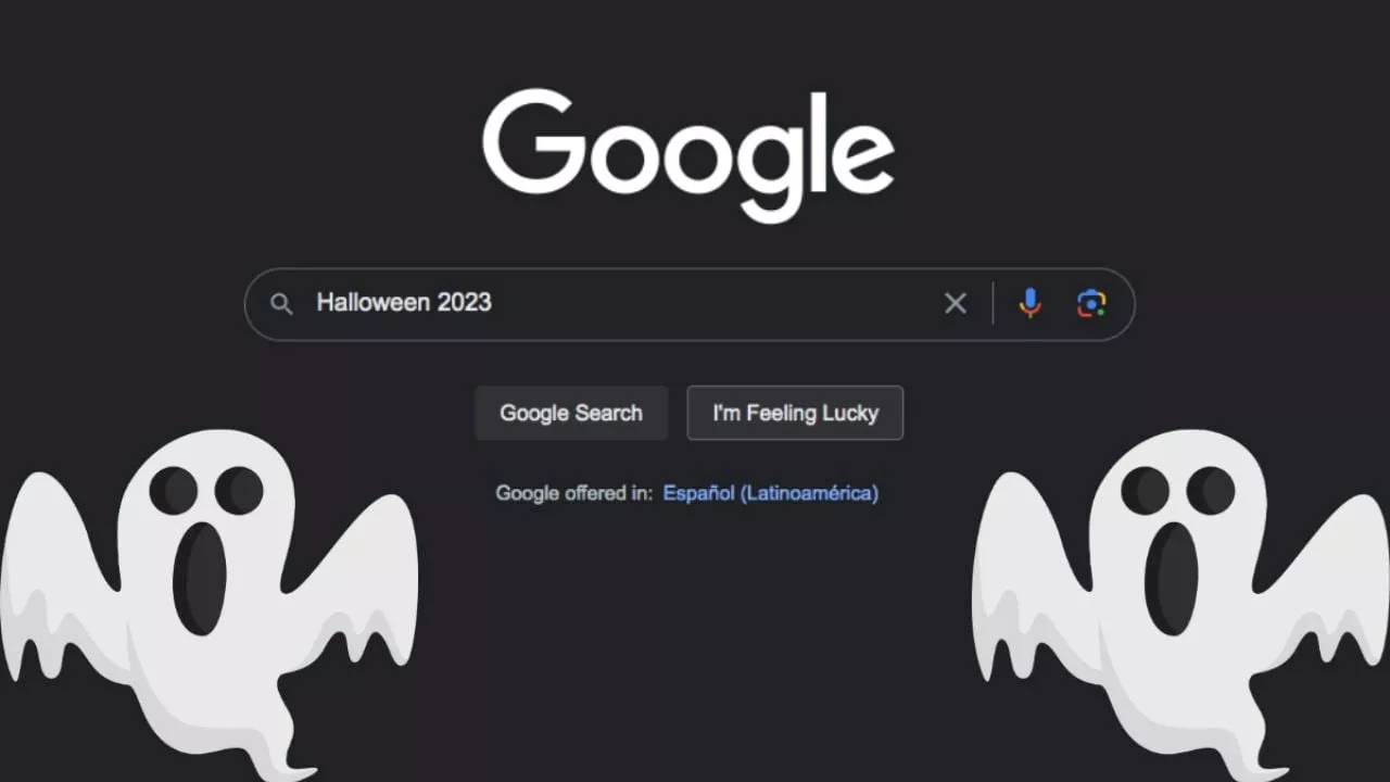 ¿Qué pasa cuándo escribes la palabra Halloween en Google?