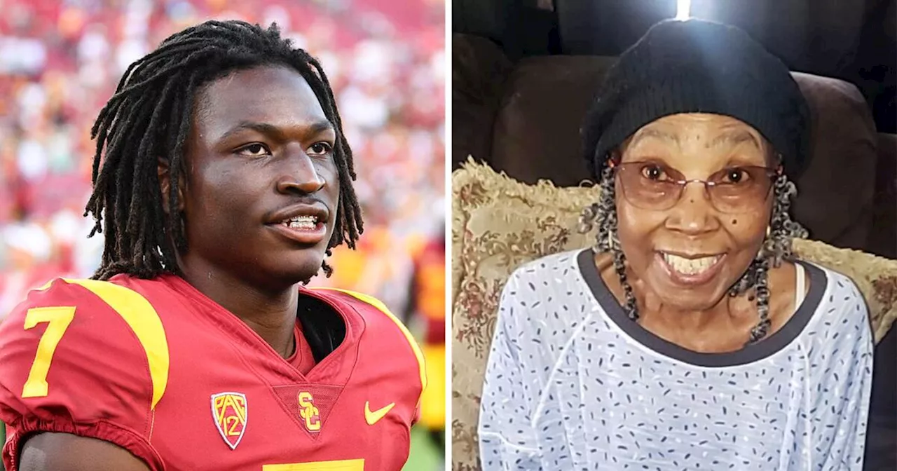 'She’s my superhero': USC's Calen Bullock honors late grandmother through his play