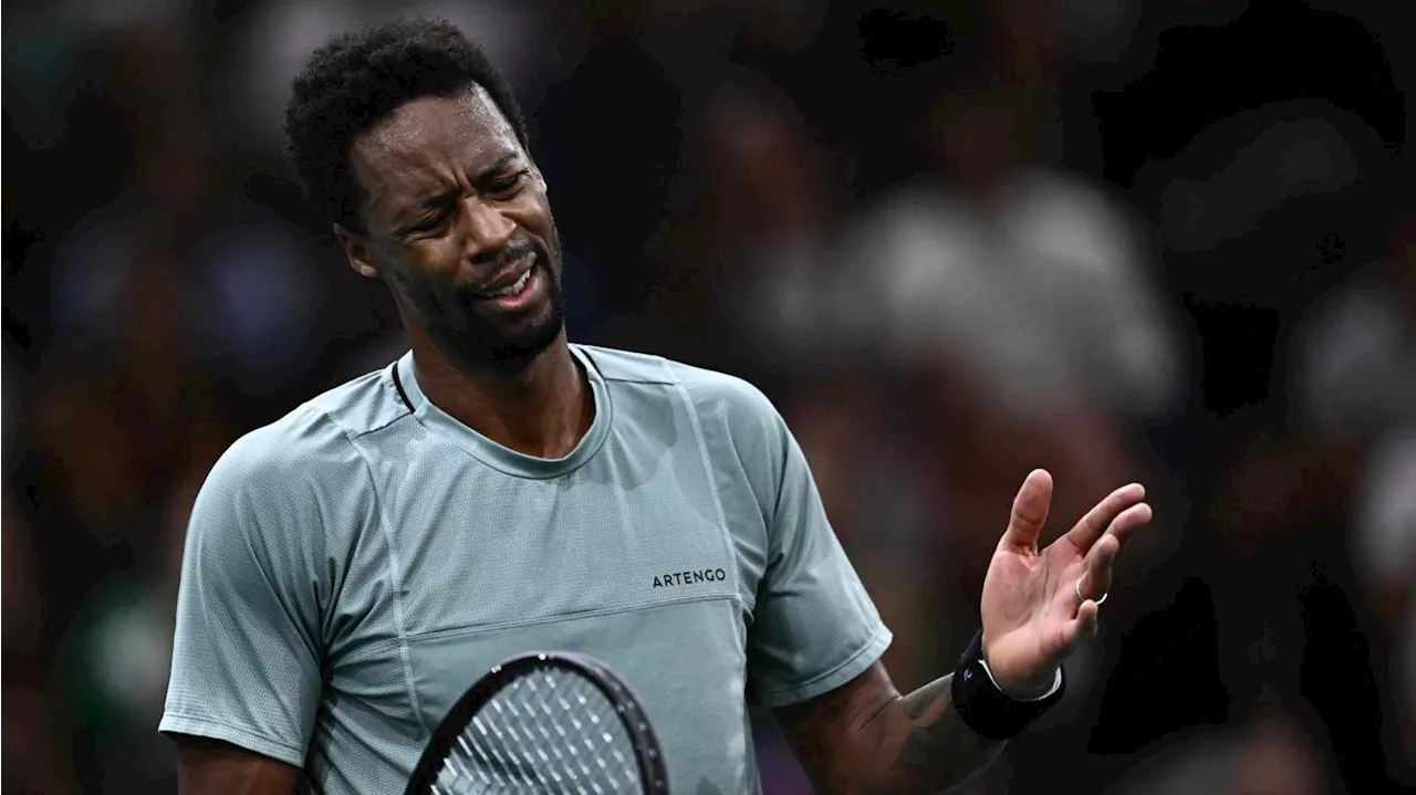 Masters 1000 de Paris : Gaël Monfils sorti dès le 1er tour, tristebilanpour le tennis français