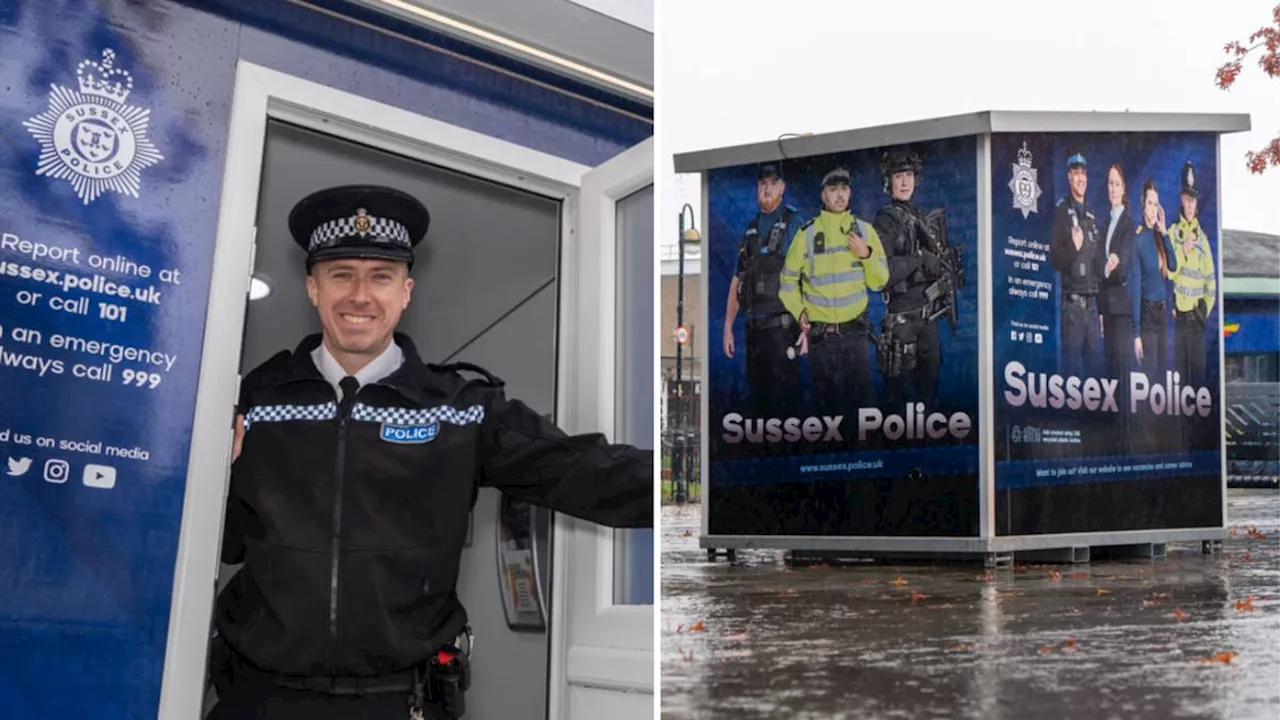 Sussex Police Introduces New 'PC Pod' to Tackle Crime in Crawley