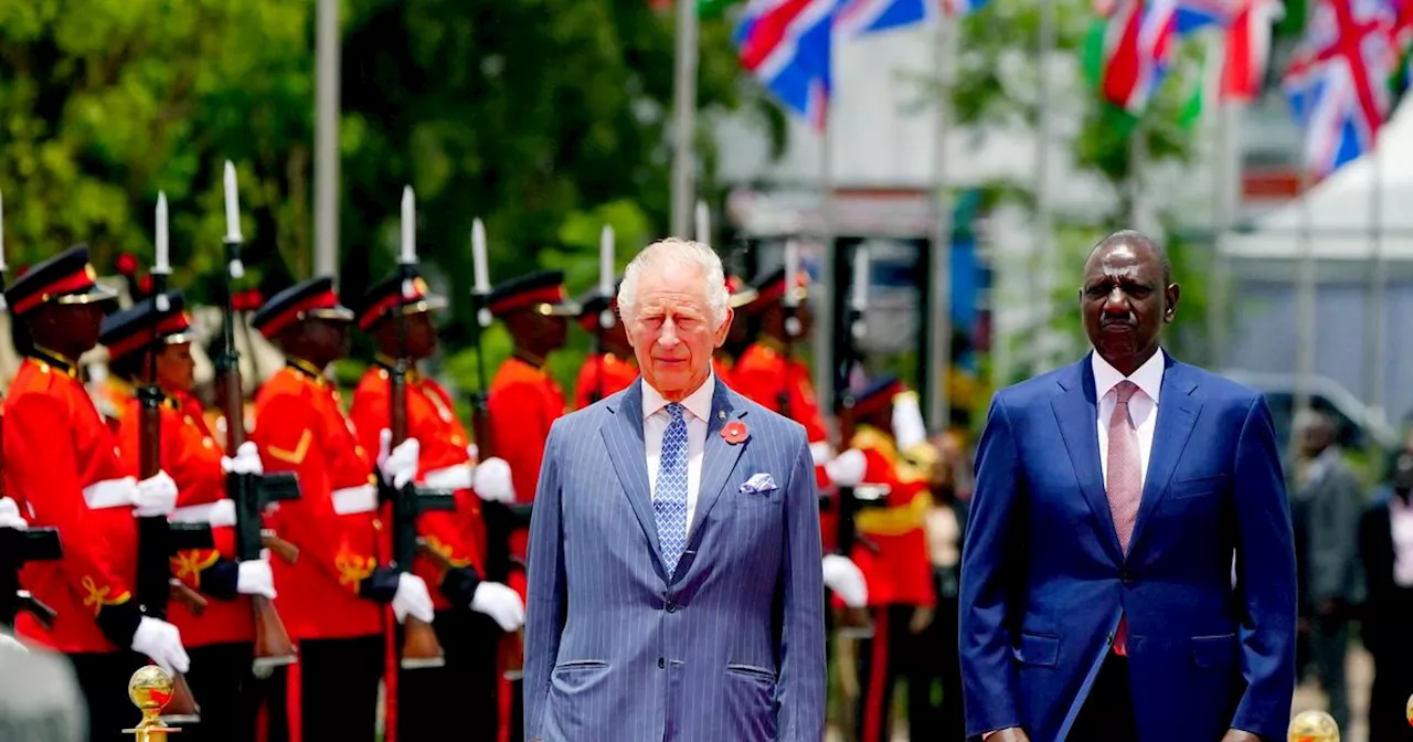 Charles III en visite d'État au Kenya, attendu sur le passé colonial du Royaume-Uni