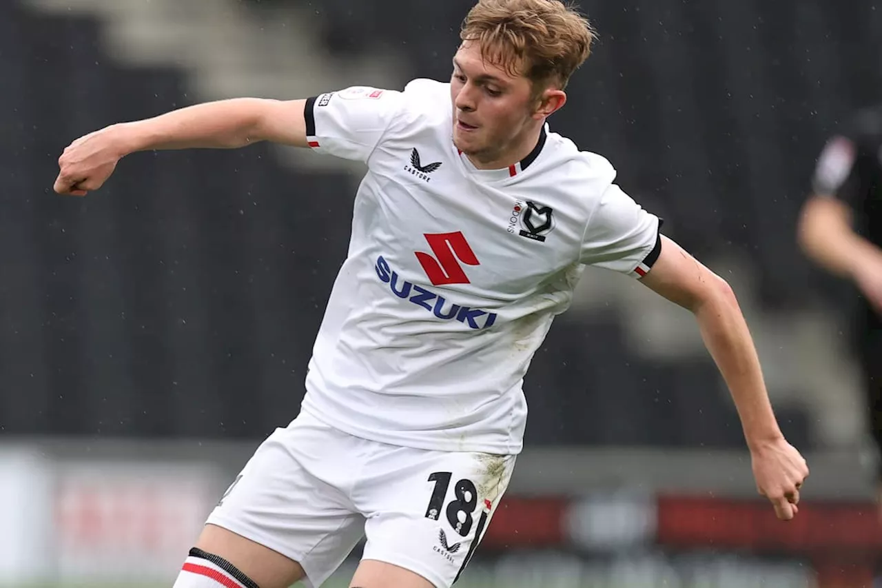 Leeds United academy graduate impresses with goal-scoring form at MK Dons