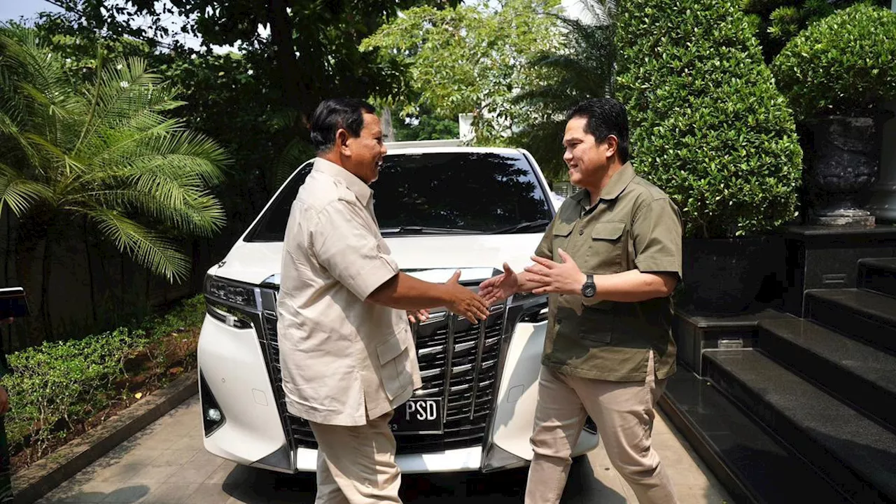 Pertemuan Prabowo di Kediaman Erick Thohir Berdampak Positif Bagi Keduanya