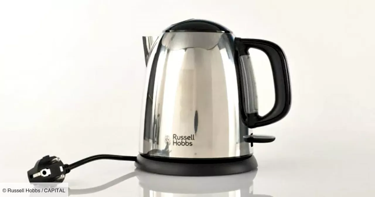 Promotion sur la bouilloire Russell Hobbs sur Amazon