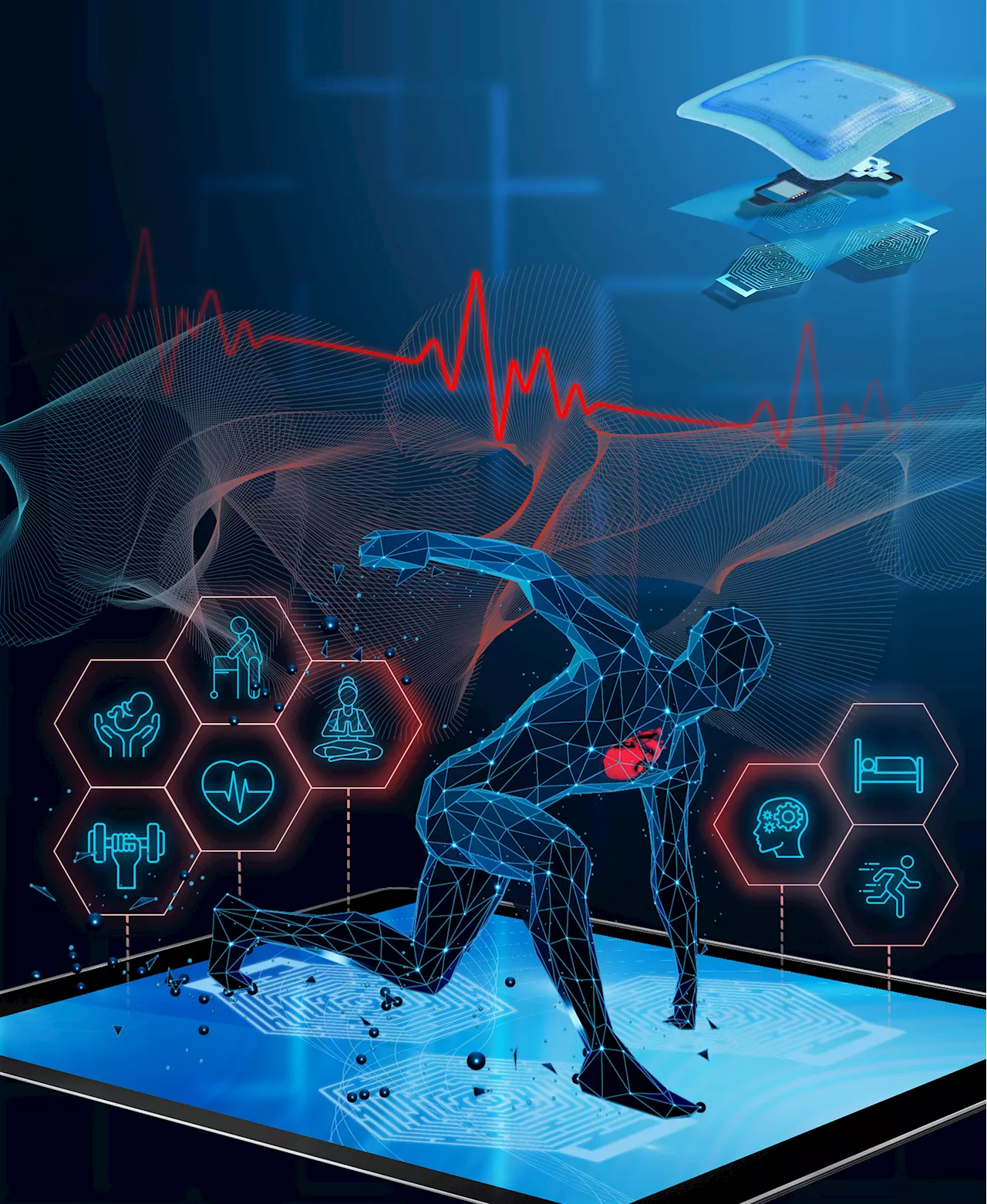 New electrode design promises major improvements in wearable electrocardiograms