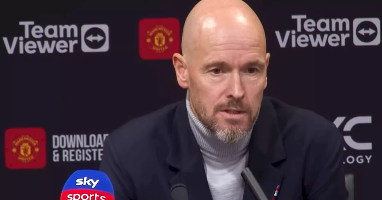 Erik ten Hag comments should send Manchester United alarm bells ringing