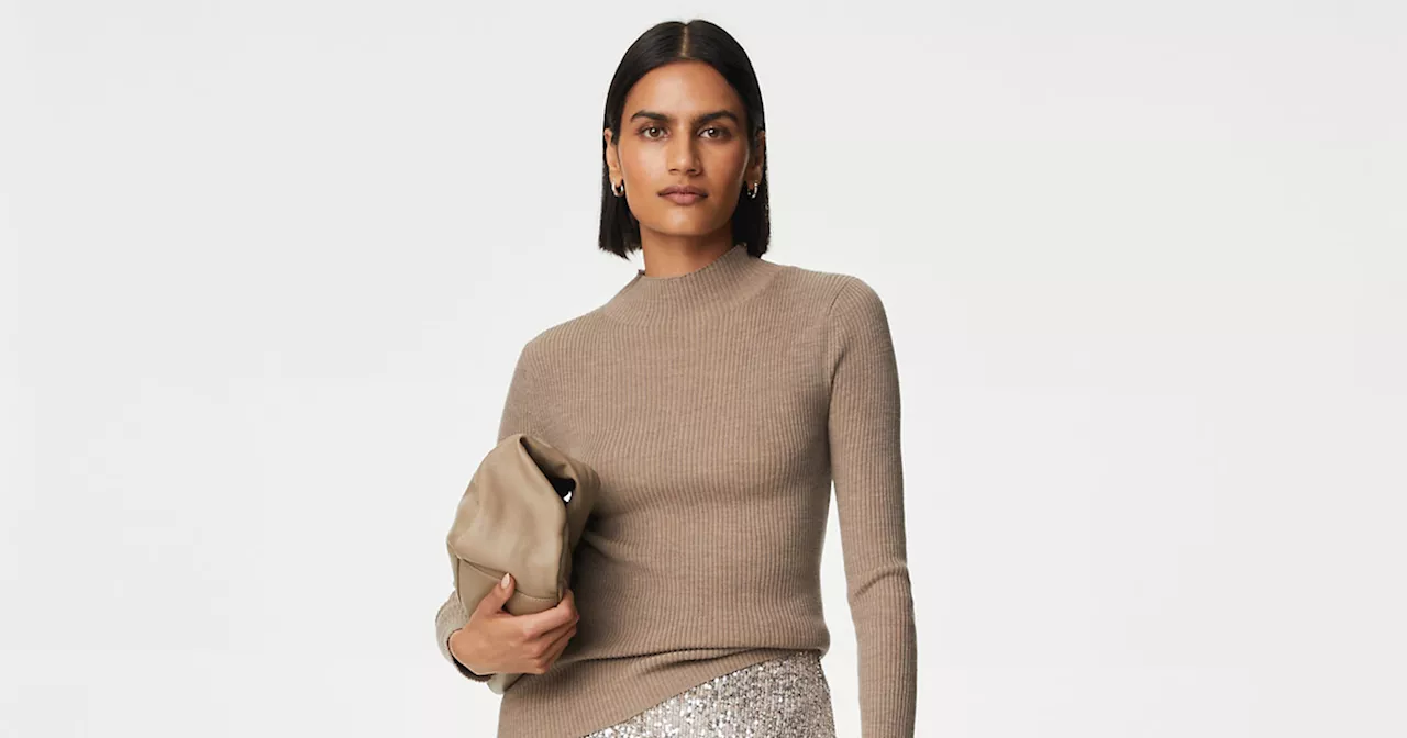 M&S 'flattering' sequin trousers 'fit like a dream' and hide bloated tummies