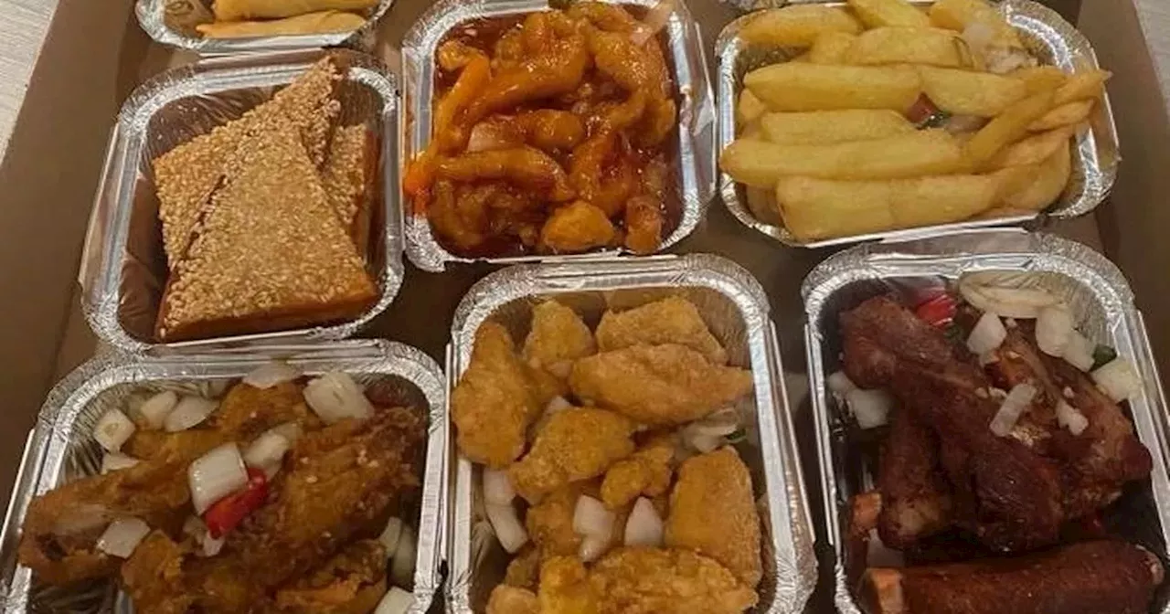 Old Trafford takeaway goes viral with 'outrageous' £20 share box