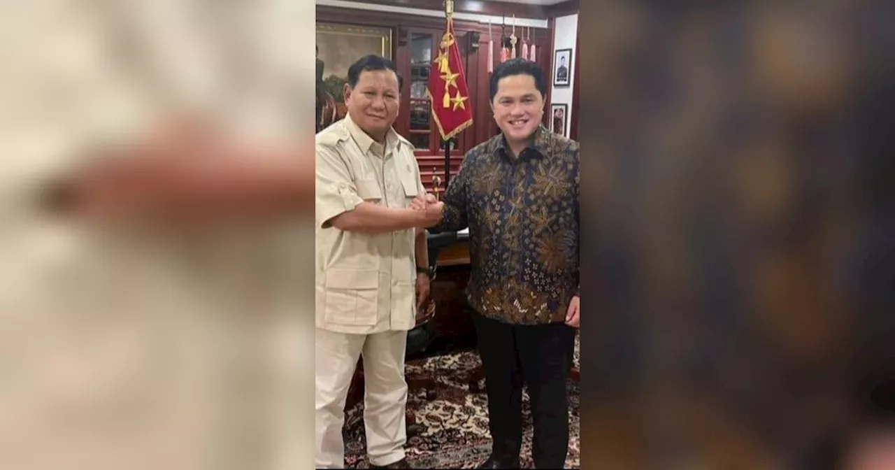 Undang Makan Bersama Keluarga, Erick Thohir Sampaikan Pesan Anak untuk Prabowo