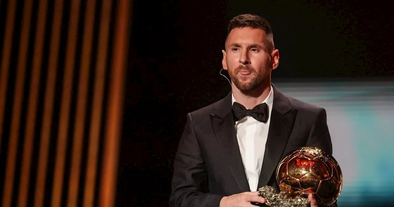 Lionel Messi makes history with eighth Ballon d’Or win