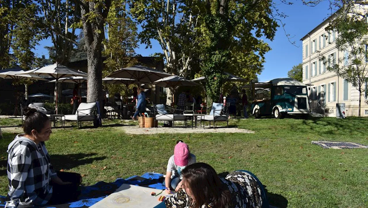 Gard rhodanien : les familles épaulées par Ressourcèze invitées au château de Montcaud