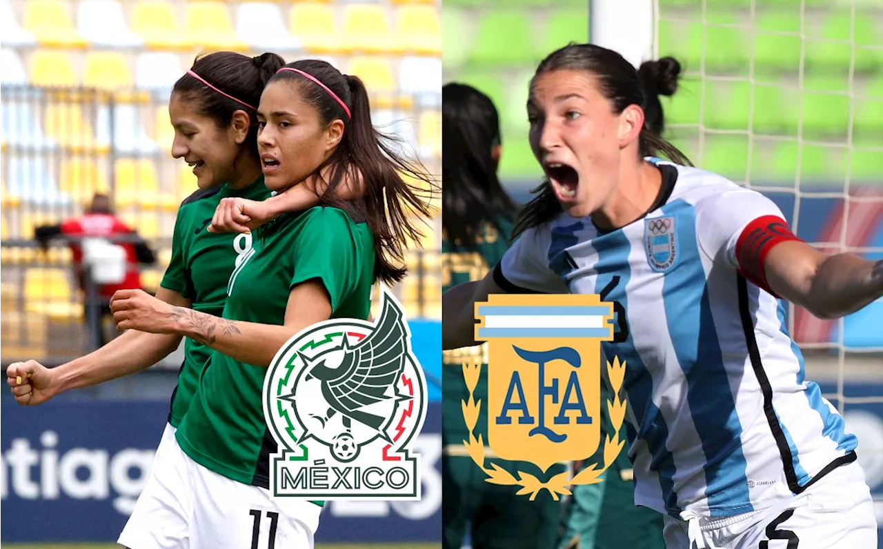 ¿A qué hora juega México vs Argentina femenil? Dónde VER Semifinal de los Juegos Panamericanos 2023