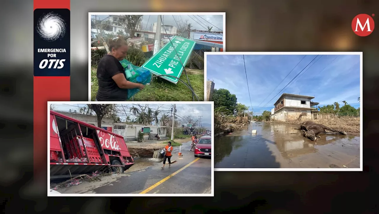 Costa Grande, entre el impacto del huracán 'Otis' y el crimen organizado