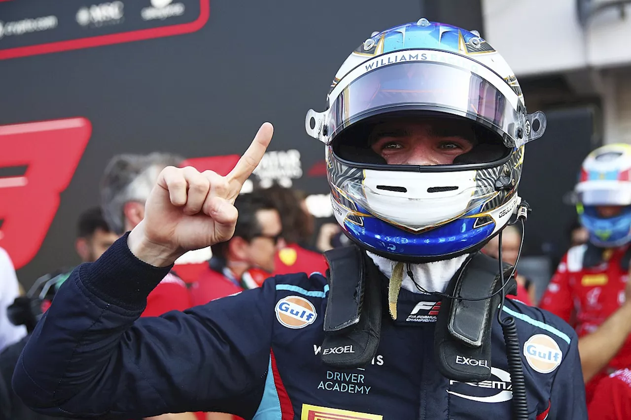 Williams junior O’Sullivan graduates to F2 with ART Grand Prix