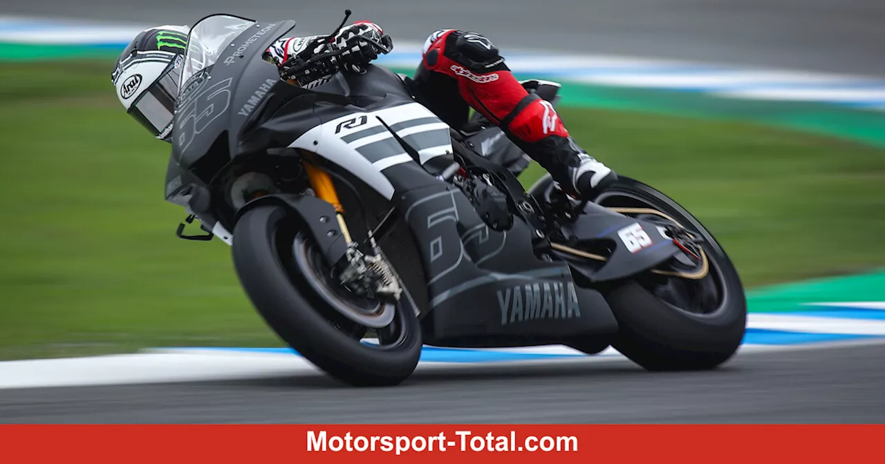 Jonathan Rea sammelt in Jerez erste Erfahrungen mit der Yamaha R1 und stürzt