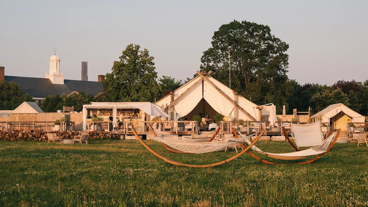 Manhattan views, s'mores and campfires: how to go glamping in NYC