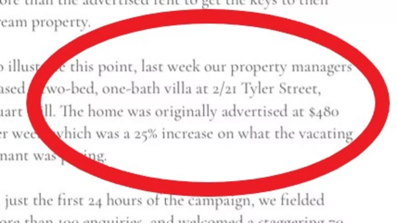 Real Estate Agency Leases Villa for Higher Price Amid Rental Crisis