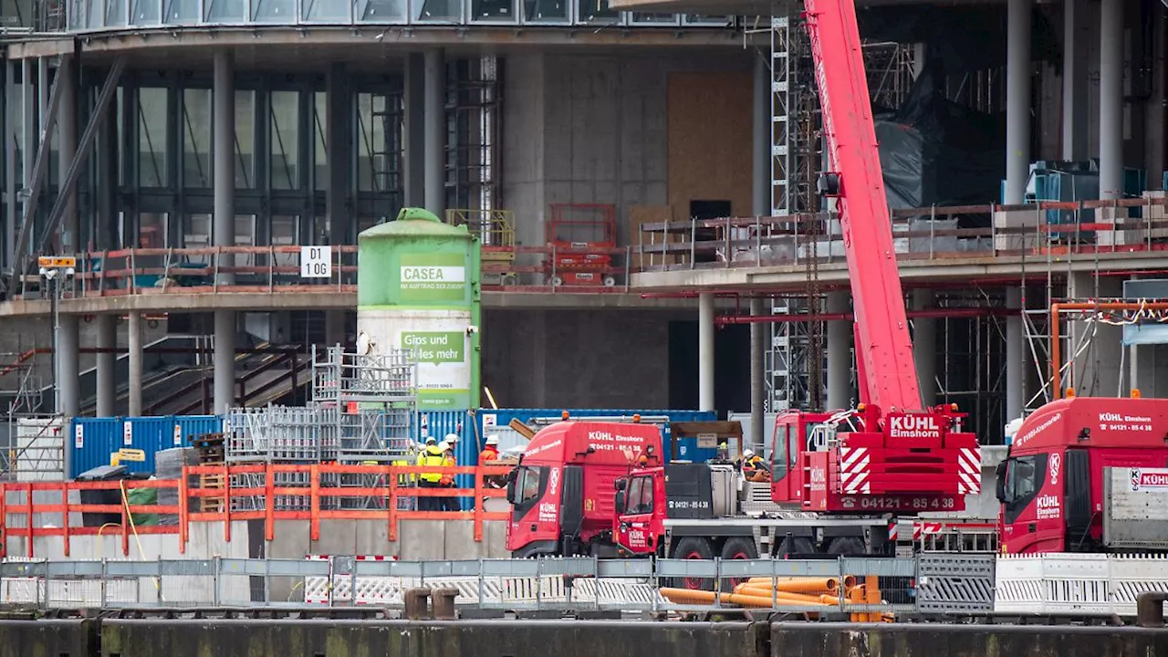 Tödlicher Gerüsteinsturz auf Großbaustelle in Hamburger Hafencity