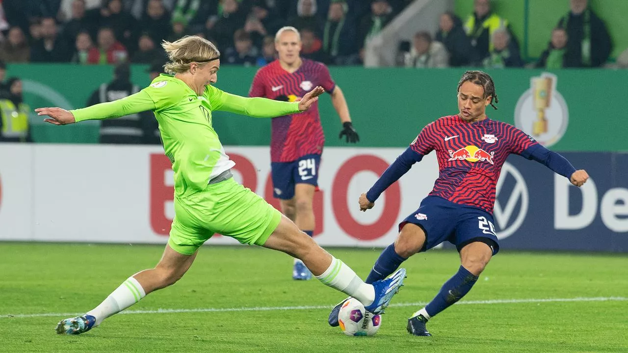 Simons met titelverdediger Leipzig uitgeschakeld in Duitse beker door Wolfsburg