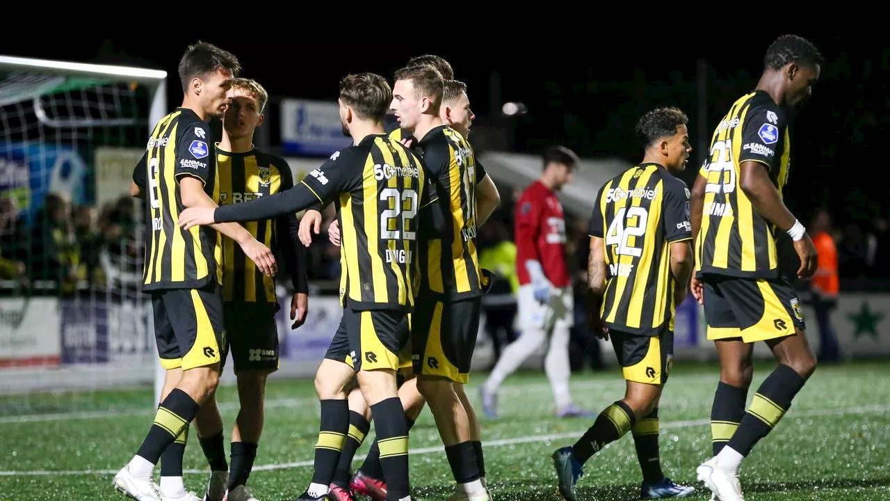 Vitesse pas in slotfase langs amateurs in beker, NAC uitgeschakeld door Quick Boys