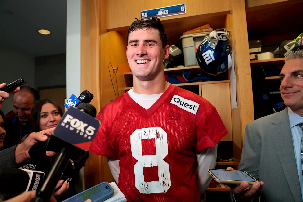 Daniel Jones confirms he's 'ready to go' for Giants' Week 9 game in Las Vegas