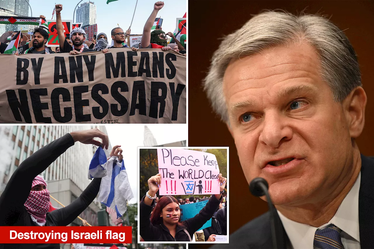 FBI Director Christopher Wray warns Congress that Hamas supporters may conduct attacks in US