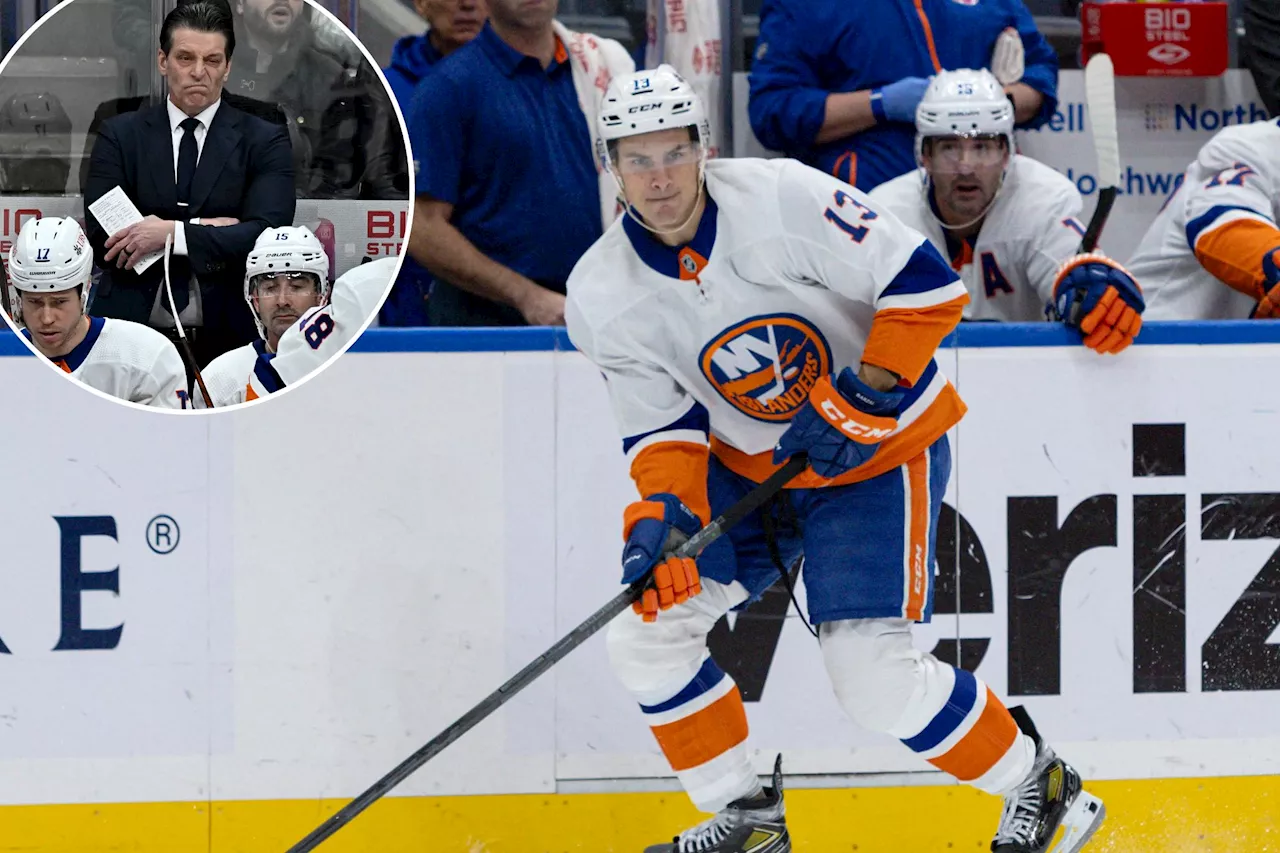 Islanders moving past Mathew Barzal's unnecessary third-line stint