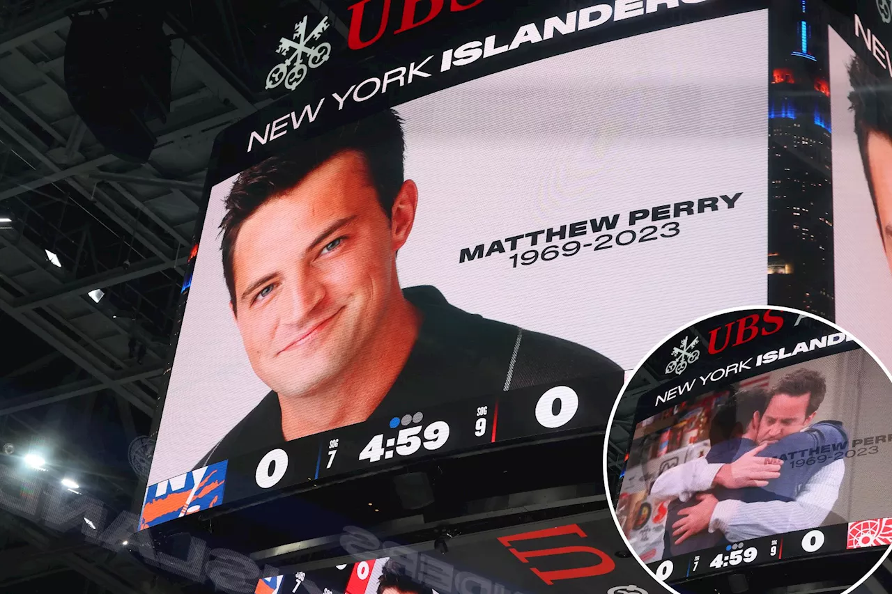 Islanders pay tribute to late 'Friends' star Matthew Perry