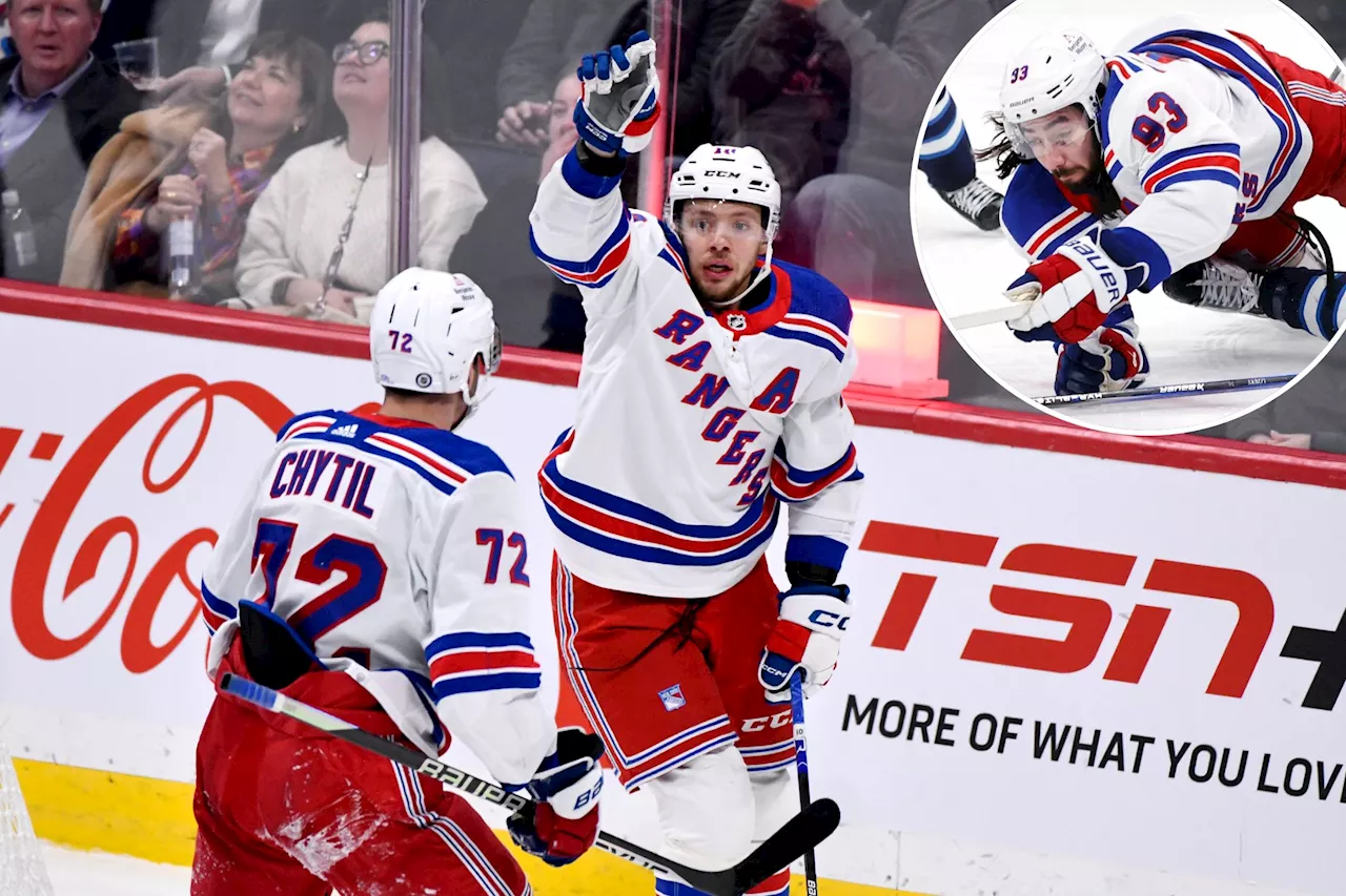 Rangers complete historic road trip with gutsy OT win over Jets