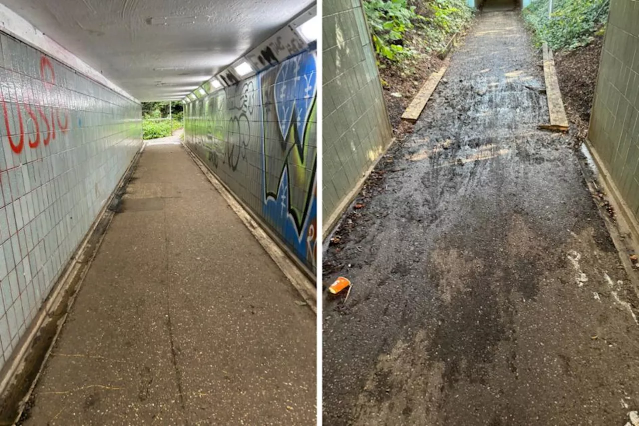 Bucknalls Lane underpass cleared amid safety concerns