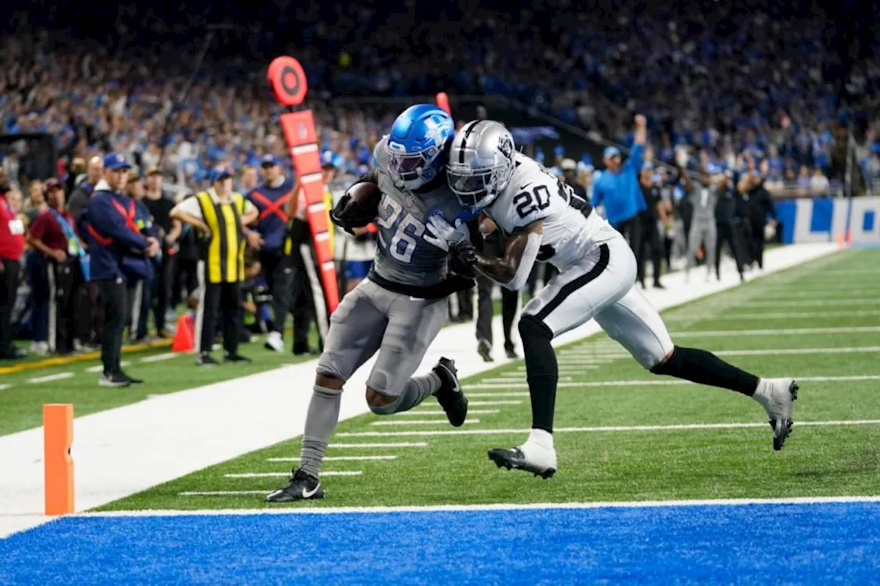 Detroit Lions Defeat Las Vegas Raiders 26-14