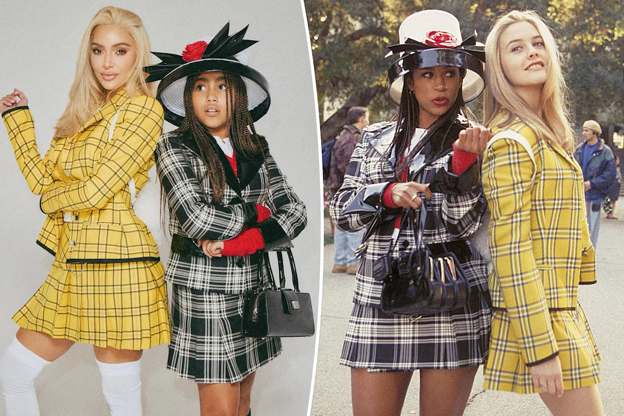 Kim Kardashian and daughter North West channel 'Clueless' in flawless Halloween costumes