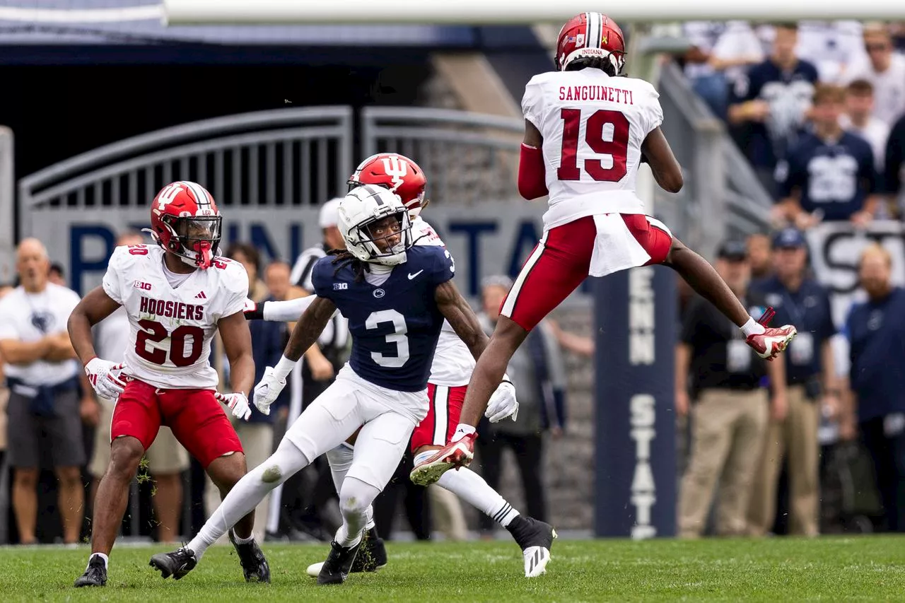 James Franklin on Penn State’s wide receiver depth: ‘Saturday, the light could go on’