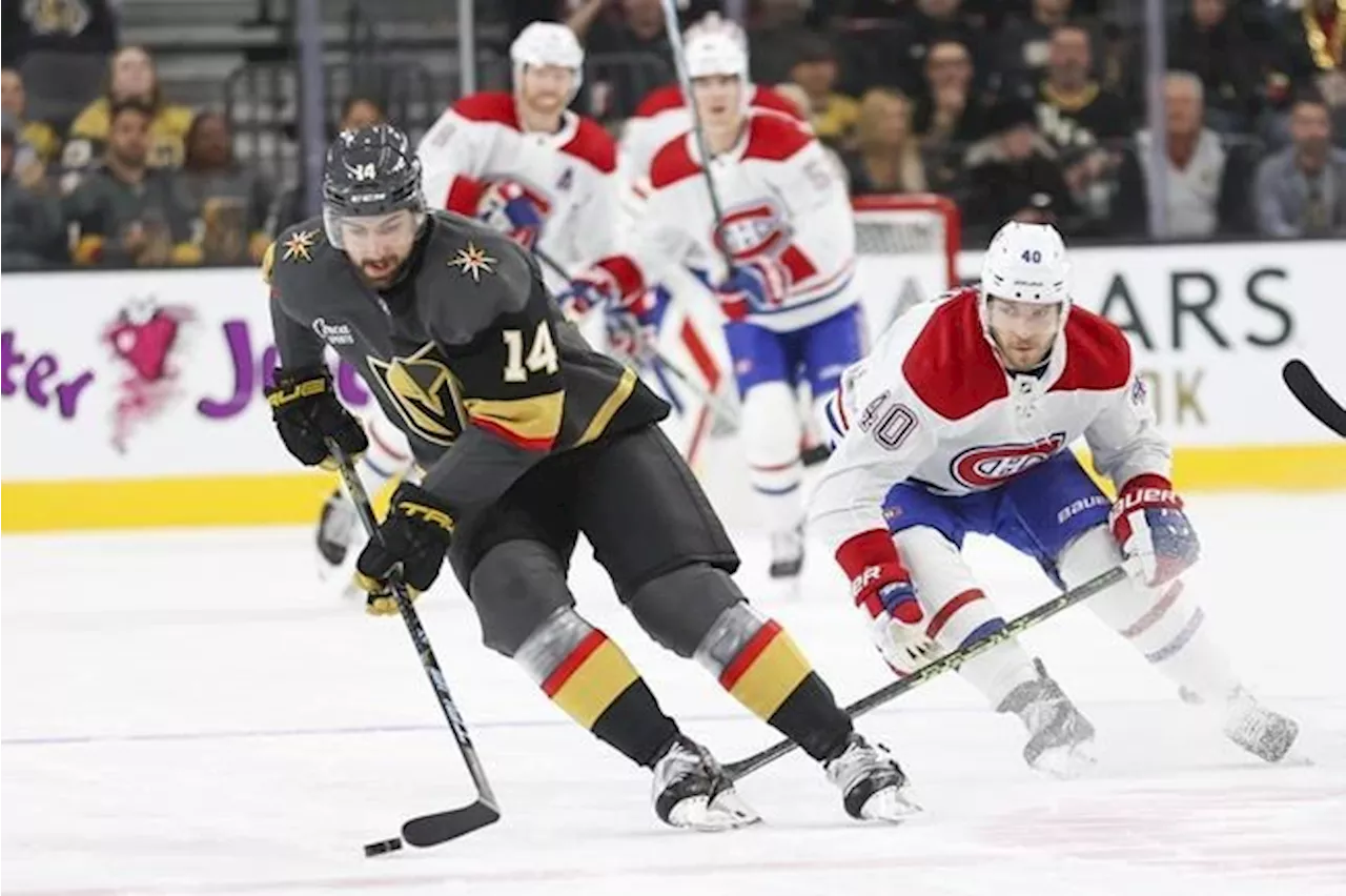 Golden Knights outlast gritty Canadiens to win 3-2 in shootout