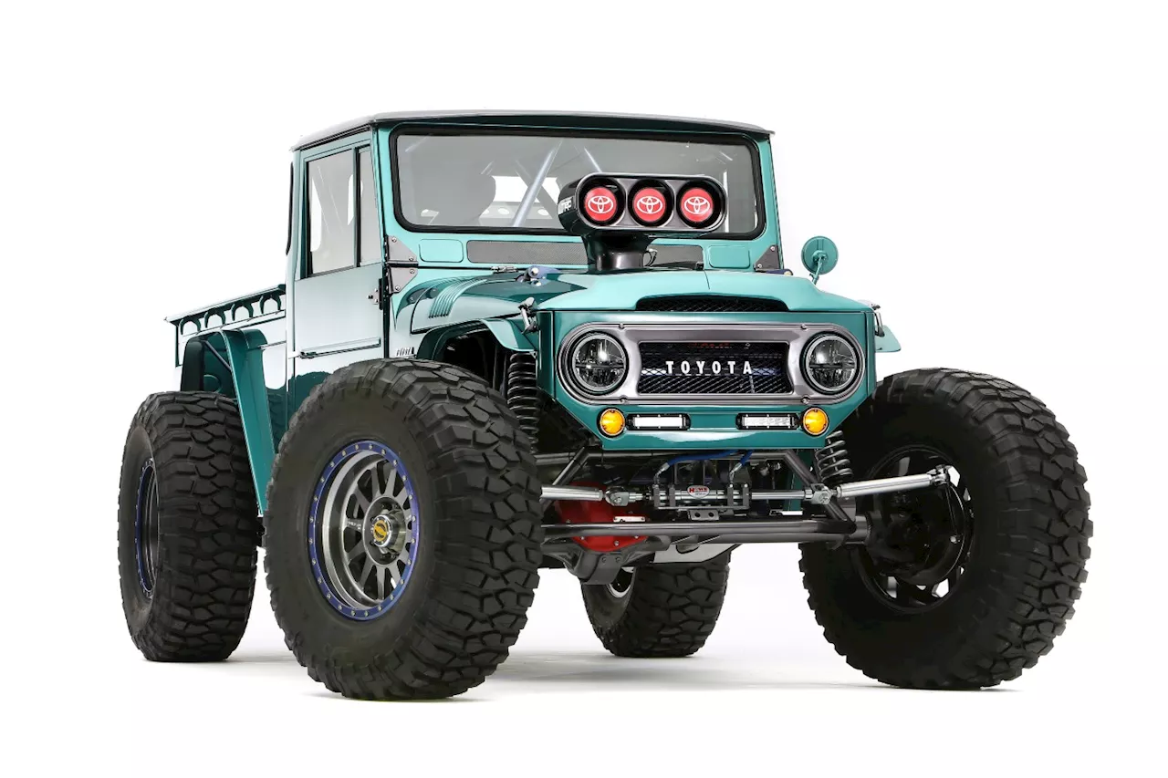 Outrageous Toyota FJ Bruiser unveiled at SEMA