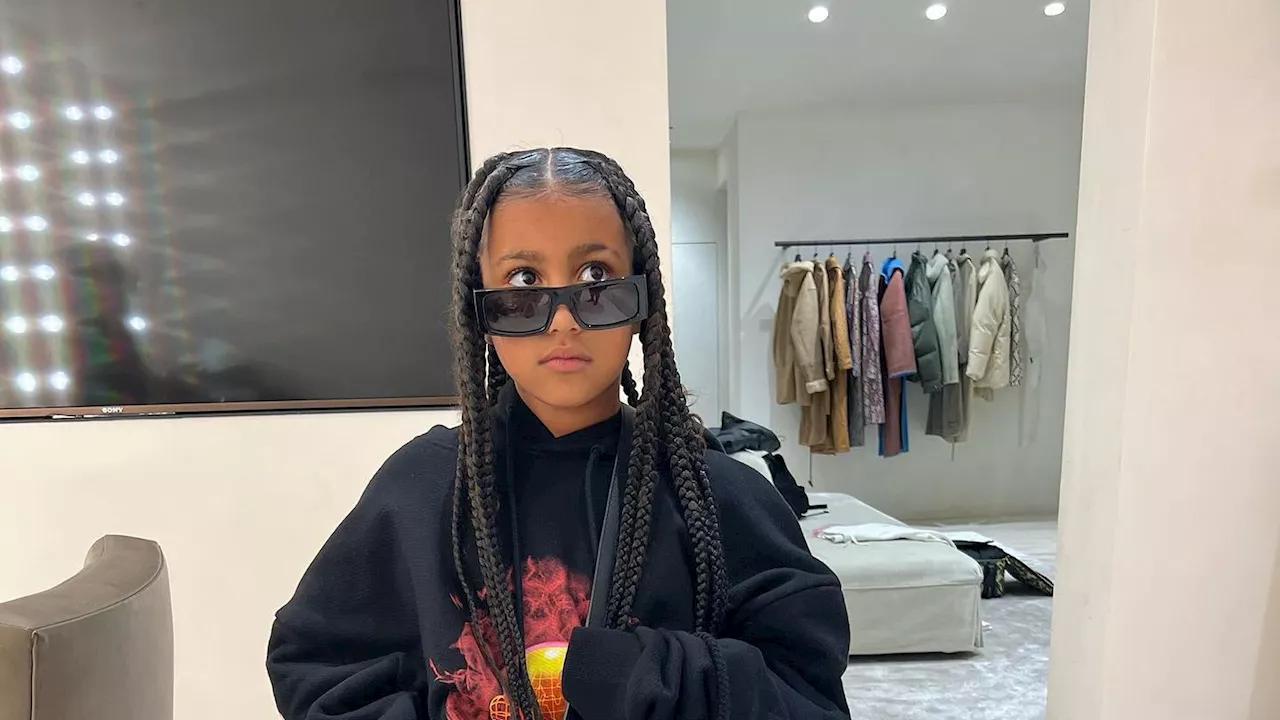 Erstes Interview: North West (10) stört sich an Paparazzi!