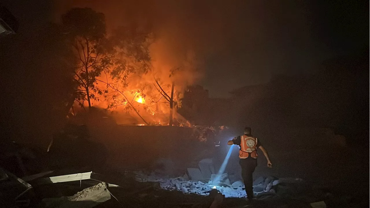 Israel says it attacked Hamas gunmen inside Gaza tunnels