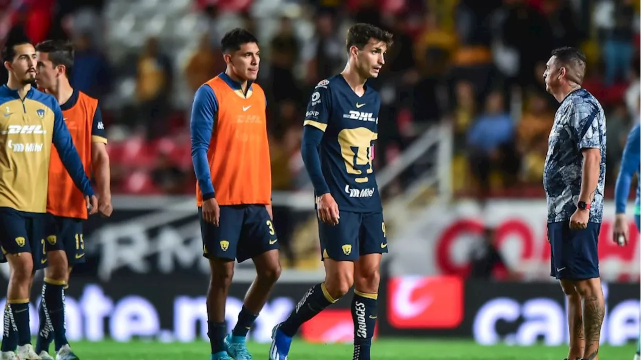 Pumas, con tres bajas sensibles, enfrentará a León en la Jornada 15 del AP23