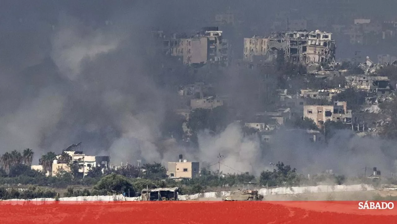 OMS alerta para a 'catástrofe iminente de saúde pública' em Gaza