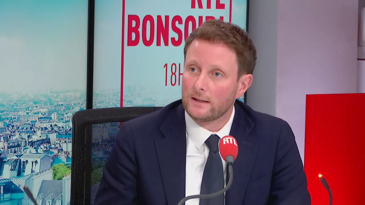  Clément Beaune, ministre délégué chargé des Transports, est l'invité de RTL Bonsoir