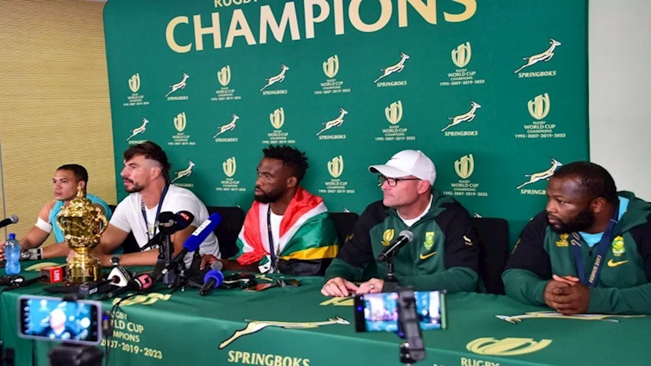 Homecoming celebration for 2023 Rugby World Cup Champions - SABC News - Breaking news, special reports,