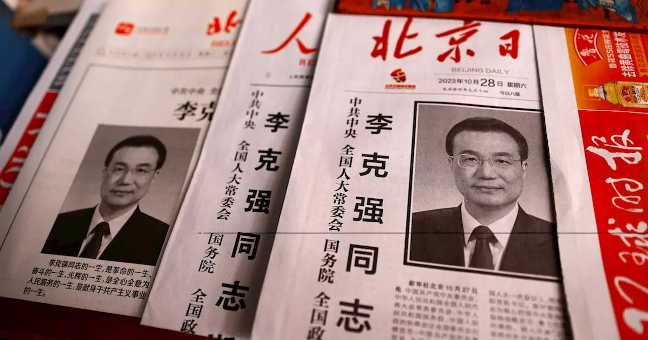 China to Cremate Former Premier Li Keqiang, Flags at Half Mast