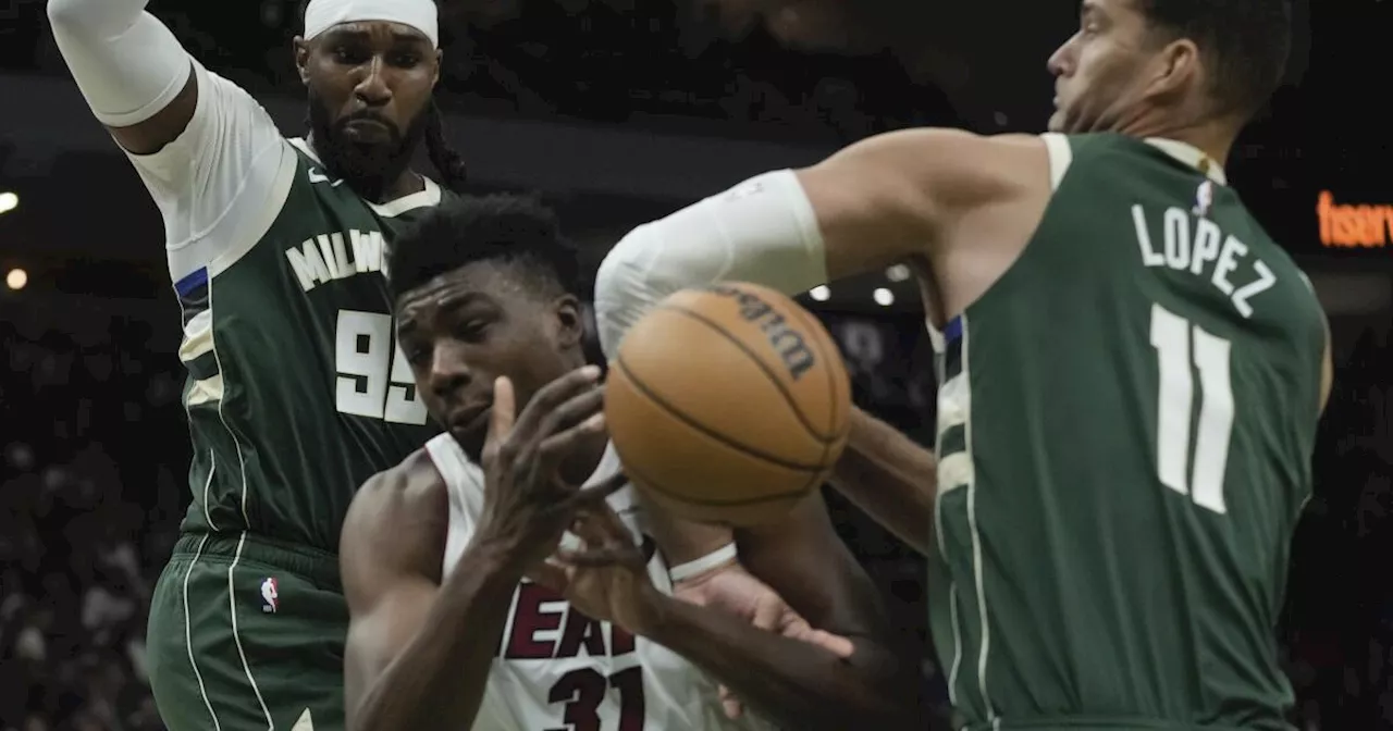 Antetokounmpo, Lillard guían a Bucks a triunfo por 122-114 sobre el Heat