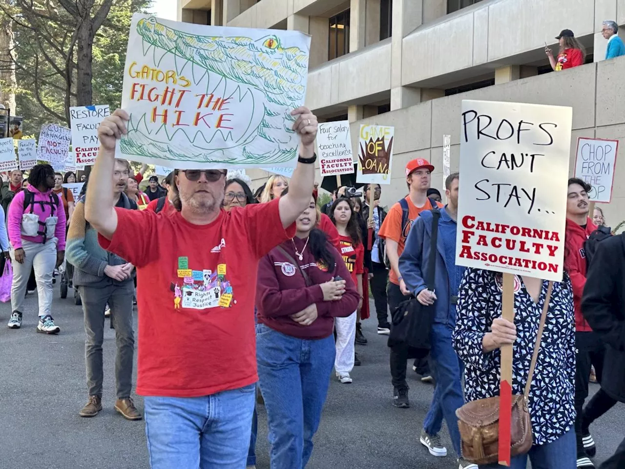 California State University faculty union votes 95% to sanction strike