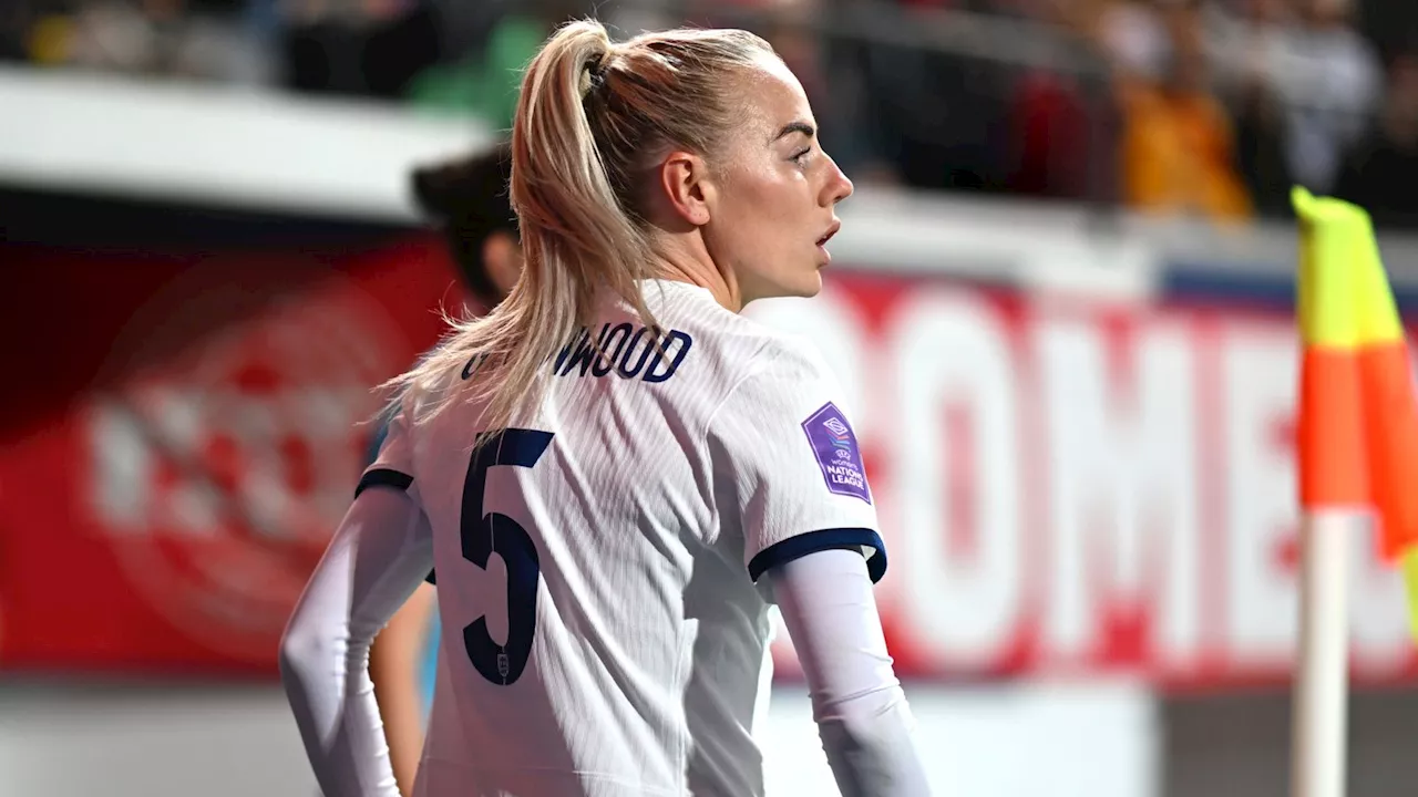 Alex Greenwood Suffers Head Injury in England's Women's Nations League Match